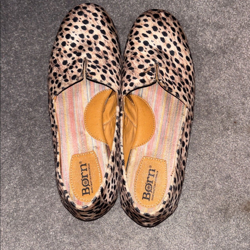 Born Leopard Print Women's Loafers